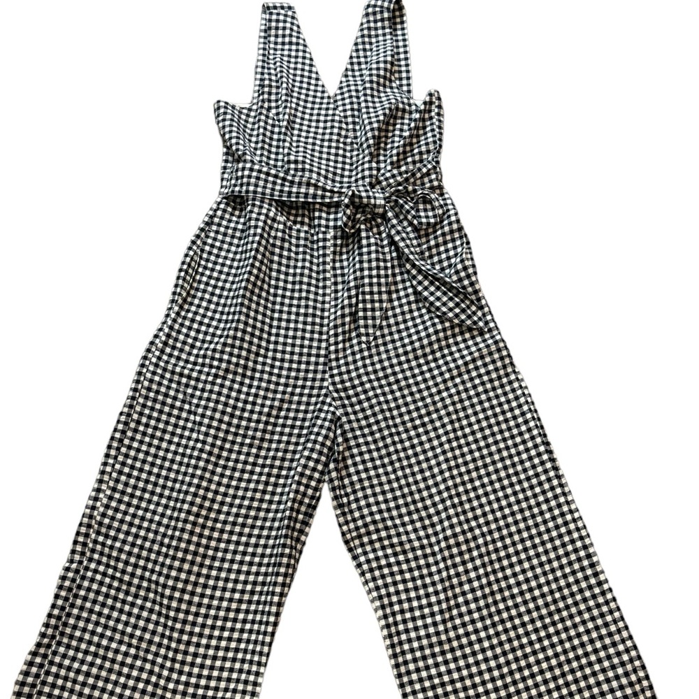Seersucker jumpsuit